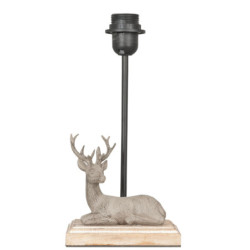 Základna k lampě Jelen - 16*13*35 cm E27 / Max 60W