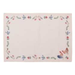 Set 6ks textilní prostírání Chicken and Rooster - 48*33 cm