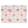 Sada 6ks bavněných prostírání s květy Little Rose Collection - 48*33 cm