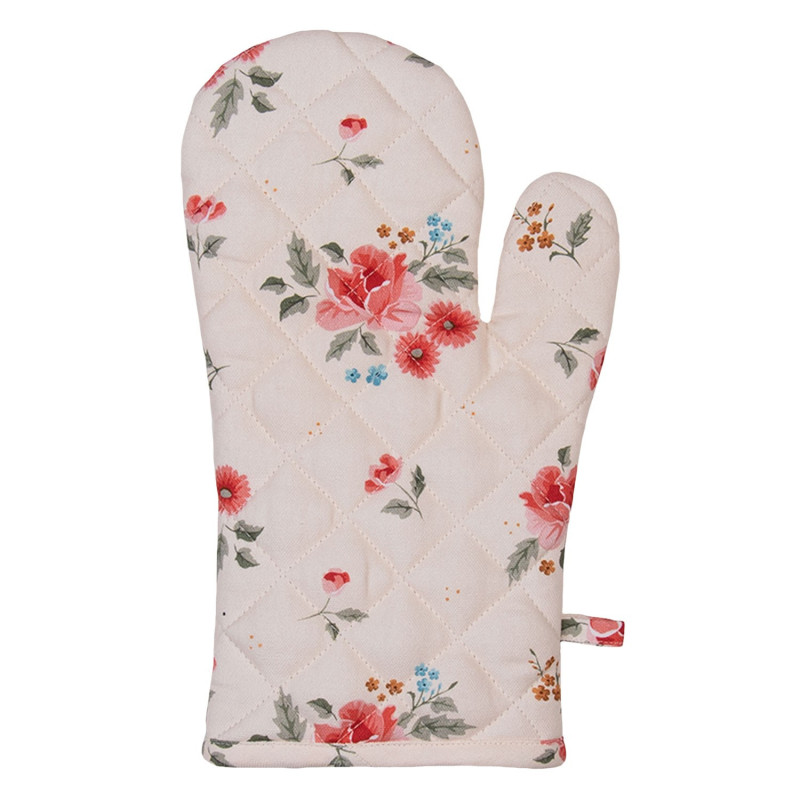 Bavlněná kuchyňská chňapka s květy Little Rose Collection - 18*30 cm