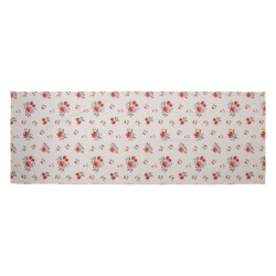 Bavlněný běhoun s květy Little Rose Collection - 50*140 cm