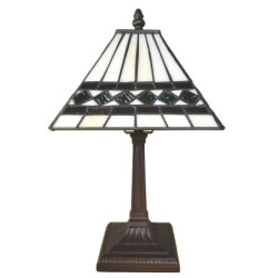 Stolní Tiffany lampa Yolande - 20*20*34 cm