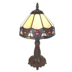 Stolní Tiffany lampa Cammi - Ø  20*34 cm