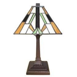Stolní Tiffany lampa Avice - 20*20*34 cm