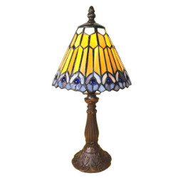 Stolní Tiffany lampa Estelle - Ø 20*34 cm