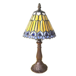 Stolní Tiffany lampa Estelle - Ø 20*34 cm