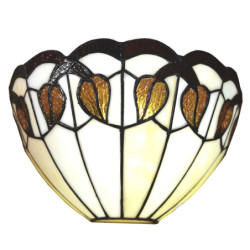 Nástěnná Tiffany lampa Helaine- 31*15*21 cm