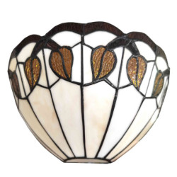 Nástěnná Tiffany lampa Helaine- 31*15*21 cm