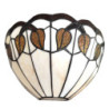 Nástěnná Tiffany lampa Helaine- 31*15*21 cm