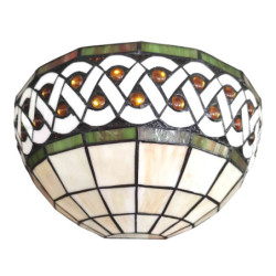 Nástěnná Tiffany lampa Nancy -31*15*21 cm