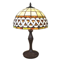 Stolní Tiffany lampa Nancy  - Ø 31*43 cm