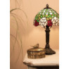 Stolní Tiffany lampa Fantina - Ø  21*39 cm