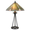 Stolní Tiffany lampa Laverna - Ø 50*73 cm