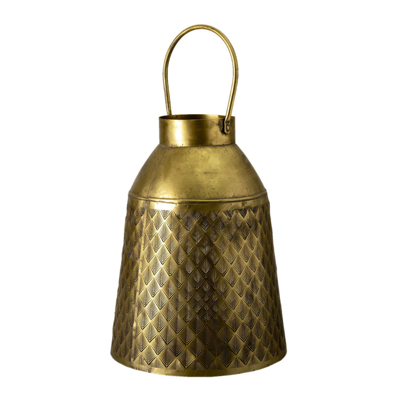 Zlatá dekorativní nádoba s uchem Damia - Ø  29*38 cm