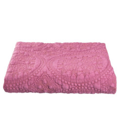 Růžový vintage přehoz na dvoulůžkové postele Quilt 181 - 230*260 cm