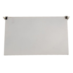 Krémový věšák na oblečení se šuplíčky Sorrel - 41*12*24 cm