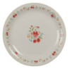 Porcelánový dezertní talíř s květy Little Rose Collection - Ø 20*2 cm