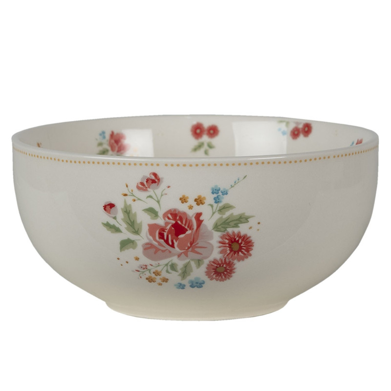 Krémová miska Little Rose Collection - Ø 14*7 cm / 500 ml