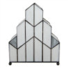 Stolní lampa Tiffany v neobvyklém tvaru Crame - 30*4*25 cm