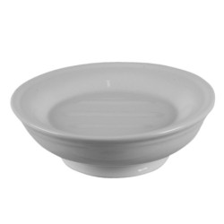 Porcelánová kulatá miska na mýdlo - Ø 14*5 cm