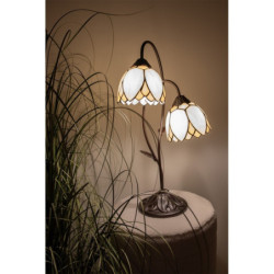 Stolní Tiffany lampa Flowers - Ø 33*61 cm