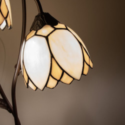 Stolní Tiffany lampa Flowers - Ø 33*61 cm