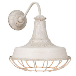 Nástěnná bílá vintage lampa - 35*46*39 cm