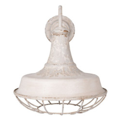 Nástěnná bílá vintage lampa - 35*46*39 cm