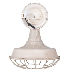 Nástěnná bílá vintage lampa - 35*46*39 cm