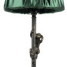 Stolní lampa s opičkou a zeleným stínidlem - Ø25*55 cm / E27
