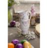 Porcelánový dezertní talířek s květinami Flowers - Ø 20*2 cm