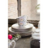 Porcelánový jídelní talířek s květinami Flowers - Ø 26*2 cm
