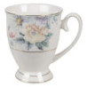 Porcelánový hrneček s květinami Flowers - 11*8*10 cm / 300 ml