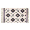 Bavlněný koberec s barevnými ornamenty a třásněmi - 70*120 cm