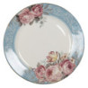 Porcelánový jídelní talíř se zlatou linkou Peony Rosé - Ø 26*2 cm