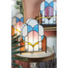 Stolní lampa Tiffany v neobvyklém tvaru Tafien - 30*4*25 cm