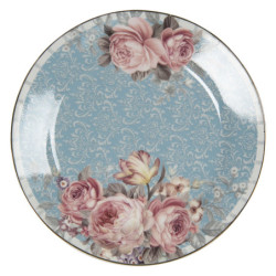 Porcelánový dezertní talířek  Peony Rosé - Ø 18*2 cm