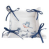 Textilní košíček na pečivo Early Bird - 35*35 cm