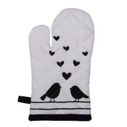 Dětská chňapka - rukavice s ptáčky Love Birds - 12*21 cm