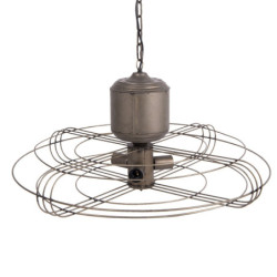 Závěsné světlo Industrial - Ø 78*41 cm /E27 Max 3*40 W