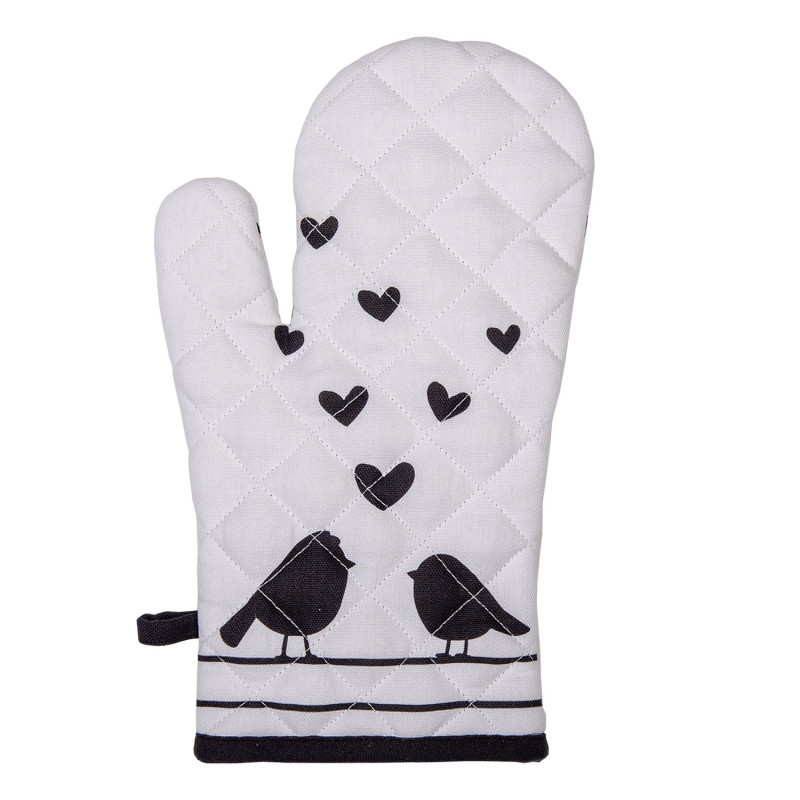 Chňapka - rukavice s ptáčky Love Birds - 18*30 cm
