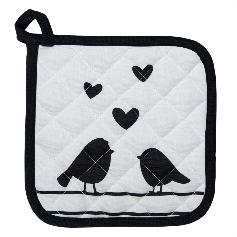 Chňapka - podložka s ptáčky Love Birds - 20*20 cm