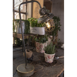 Keramický obal na květináč s růžemi Rosien M - Ø15*14 cm