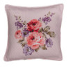 Růžový bavlněný potah na polštář s růžemi Dotty Rose - 40*40 cm