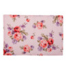 6ks bavlněné růžové prostírání s růžemi Dotty Rose - 48*33 cm