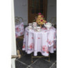 6ks bavlněné růžové ubrousky s růžemi Dotty Rose - 40*40 cm