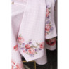 Růžová bavlněná chňapka - rukavice s růžemi Dotty Rose  - 18*30 cm