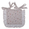 Bavlněný povlak na podsedák s králíčkem Happy Bunny - 40*40 cm