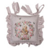 Bavlněný povlak na podsedák s králíčkem Happy Bunny - 40*40 cm