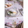 6ks bavlněné prostírání s králíčkem Happy Bunny - 48*33 cm